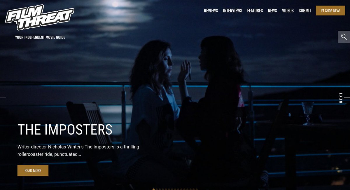 '…Hattie makes comments such as that she’s not actually an artist and that she wants Maya only to tell the truth.' Bobby LePire tries to figure out exactly who The Imposters are.
filmthreat.com/reviews/the-im… #SupportIndieFilm #TheImposters #Thriller