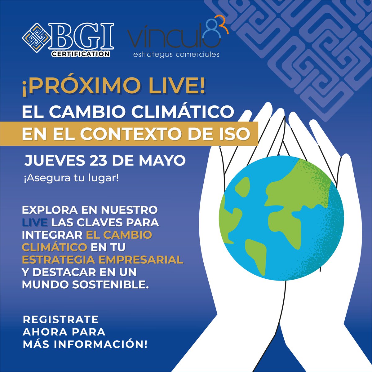 📷 ¿Quieres saber cómo abordar el cambio climático en tu organización de manera efectiva?
¡Inscríbete gratis!
#CambioClimatico #Organizaciones #MedioAmbiente #Sostenibilidad #DesarrolloSocial #ResponsabilidadAmbiental #ISO #Normativa #Empresas #GestionAmbiental #BuenasPracticas