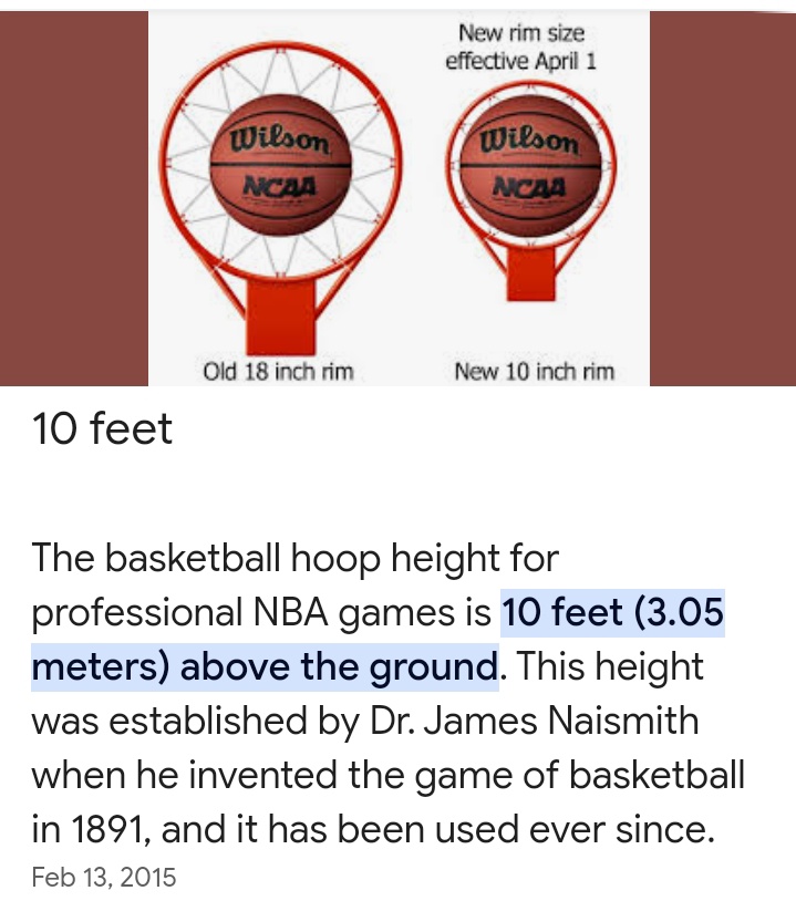 Yooo I'm watching the @NBA and wtf is wrong with the NBA, the rims are too low 10ft since 1891 niggas is 7ft tall, it's been 133 years lmaooo and the rim level has not change what is wrong with yall?? You heard it here 1st but you won't hear it last....above the rim🏀