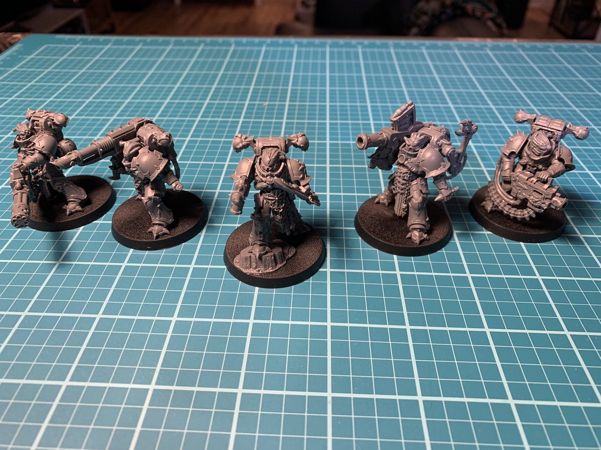 Getting my Chaos Boys going finally.