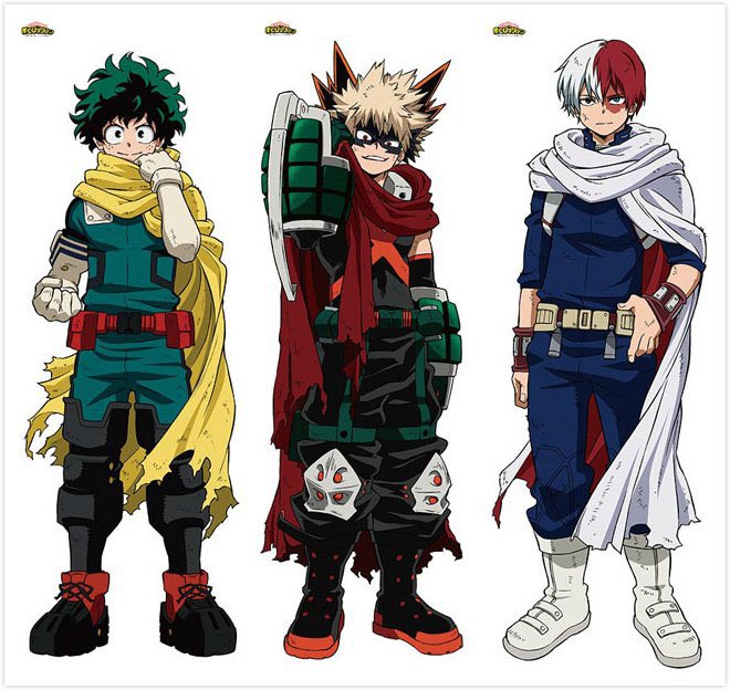 Why did they make Bakugou so small here..