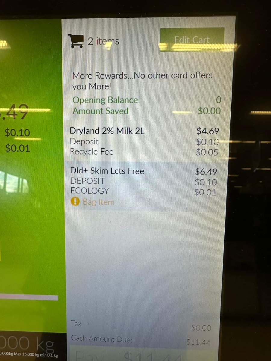 Personally, I don't care and probably even wouldn't notice, but someone in my community FB is shaking his fist at - specifically - the $0.05 recycle fee and $0.01 ecology fee. I can't find anything to explain why they exist. Answers <a href="/GeorgeHeyman/">George Heyman</a>?