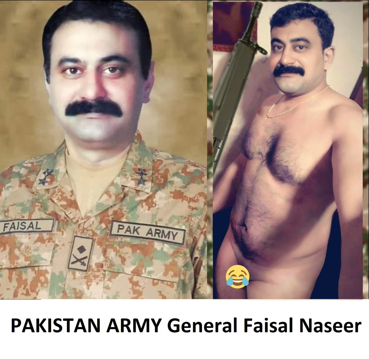 Mujeets army chief meanwhile 🤣🤣