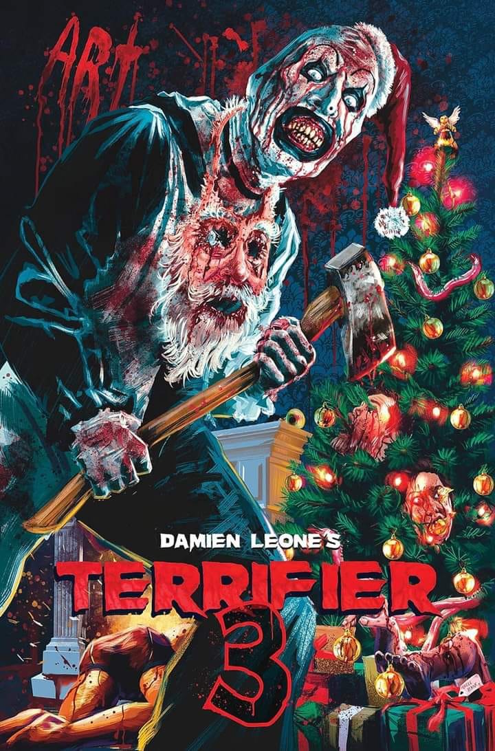 Terrifier 3 U.S. Release Date October 11th, 2024! I'm excited about this because I loved the first two movies.