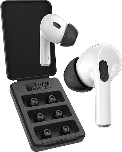 Foam Masters Memory Foam Ear Tips for AirPods Pro 1st & 2nd Gen
Get it here --> amzn.to/3QtglgD
#AmazonDailyCA #Discount #Electronics #PrimeDay