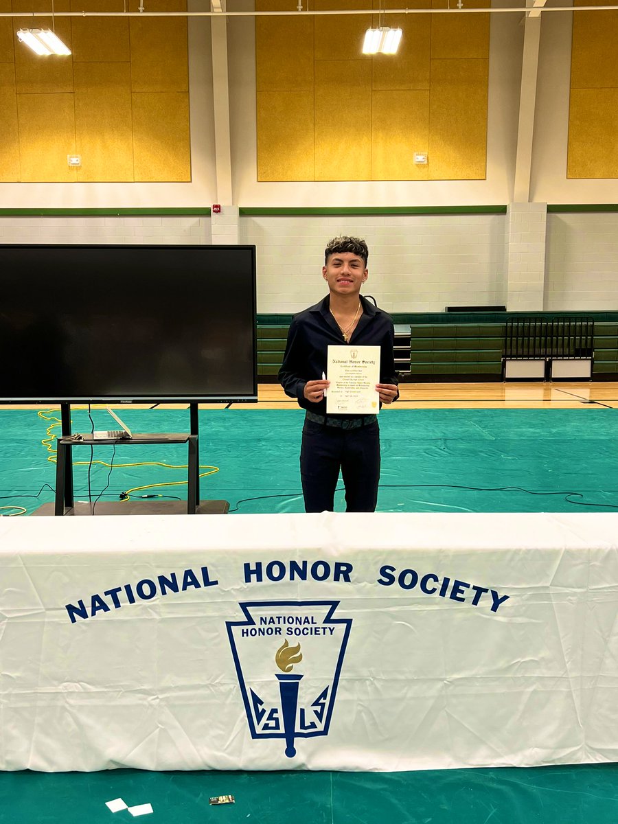 I am excited to announce that I have been accepted to National Honor Society #studentathlete!!