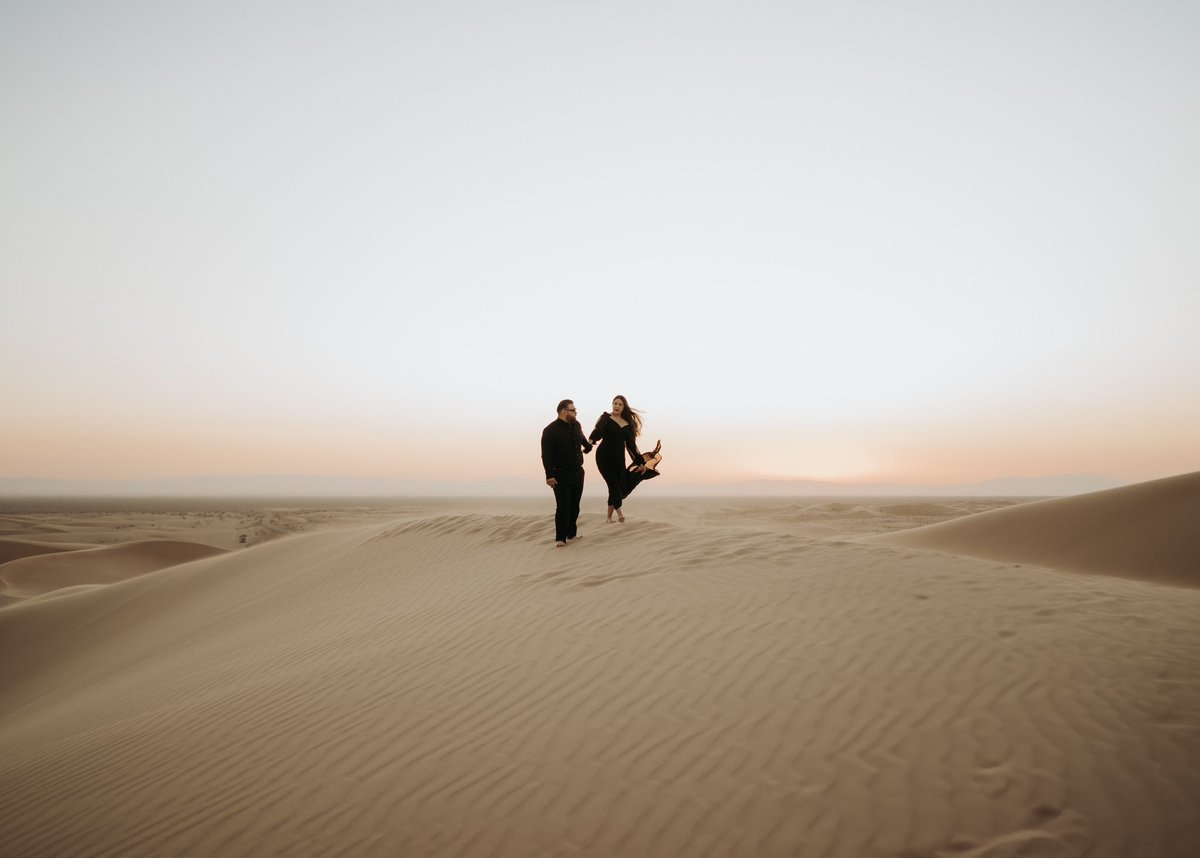 My Pinterest board came to life🥹 #engagementphotos #sanddunes #ineedaweddinghashtag