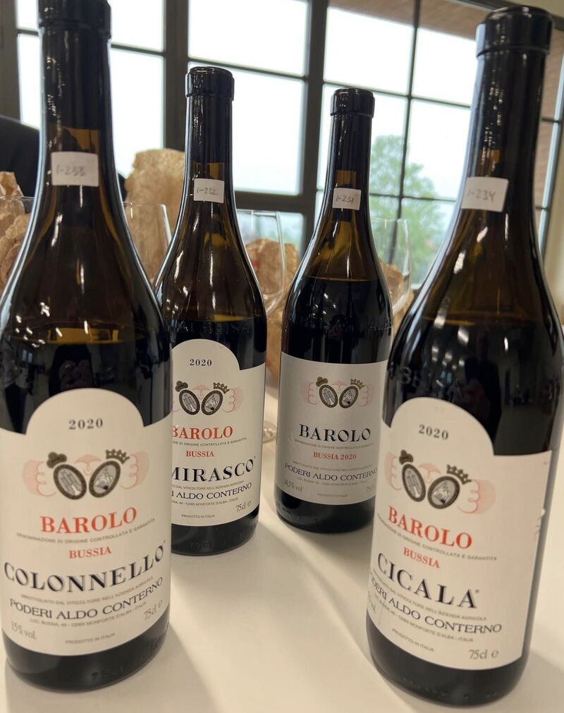 Poderi Aldo Conterno is one of several Barolo producers who made better 2020s than 2019s and there seems to be a real focus on grape tannins in their top wines.