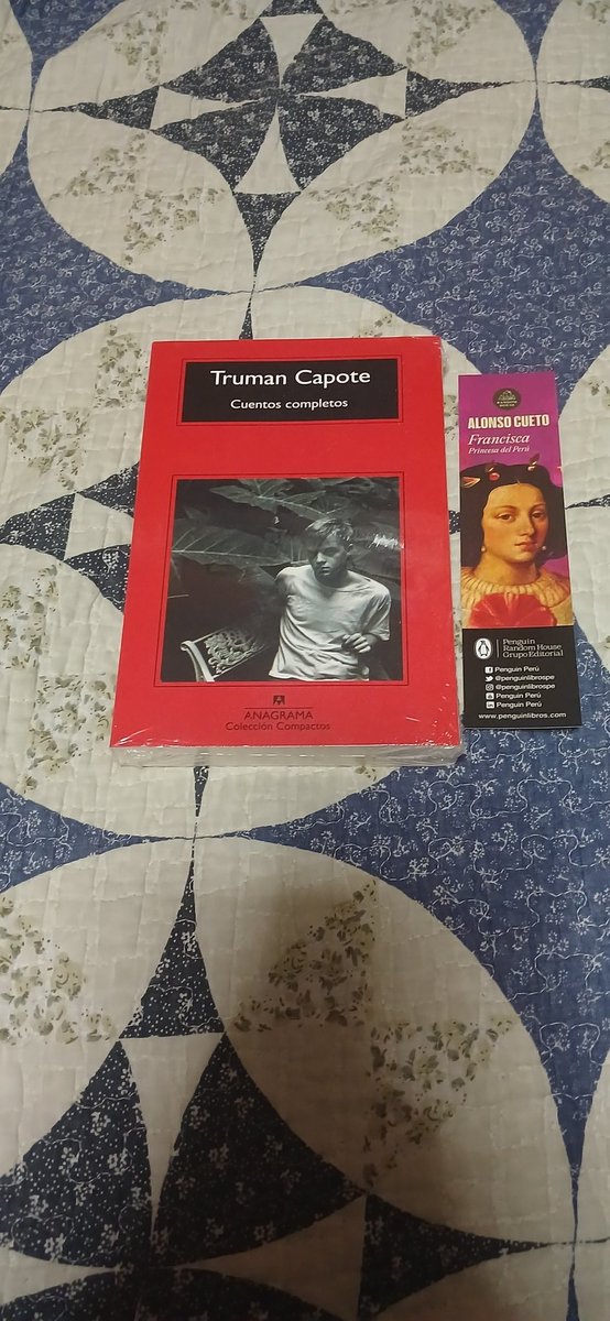 Hoy me llevé esta belleza en Entre Páginas, Cuentos completos de Truman Capote.