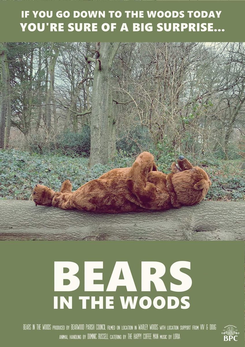 We've heard news that the bear from our Bears In The Woods documentary has been seen leaving Warley Woods in order to find fame and fortune (clearly appearing in a hit documentary went to his head).  You may JUST spot him on #LateNightLycett this eve. Yes, we are being serious.