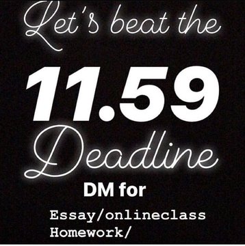 🧑‍🎓Professor need it done by 11:59. 
Hire us :
/summerclasses
/Calculus
/Assignment
Chemistry
Physics
Programming 
And more….

#AlbanyStateUniversity,   #ASUTwitter #asu #pv #PVL2023 #GramFam #pvamu #famu #tamu #campus #camp #college #canvas #blackboard #Aleks #A