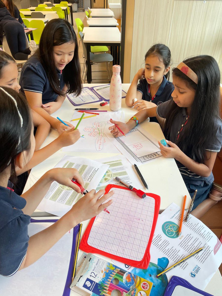 FISHKISPrimary's tweet photo. Our student council have been working on our definition of Global Competency as part of our @The_IPC curriculum #ProudToBeFIS https://t.co/w5vJApLSuL