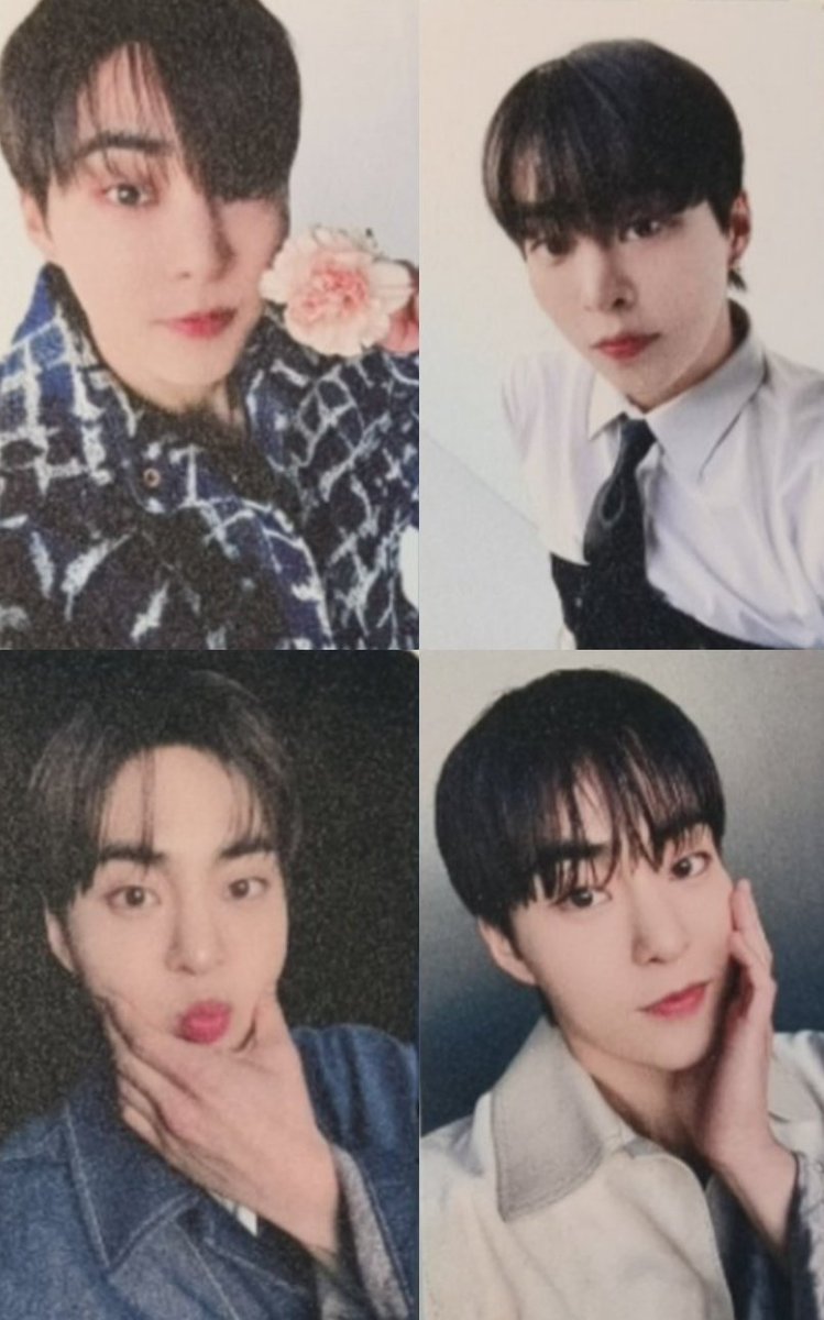 xiumin's homme+ arena photocards! 🥹