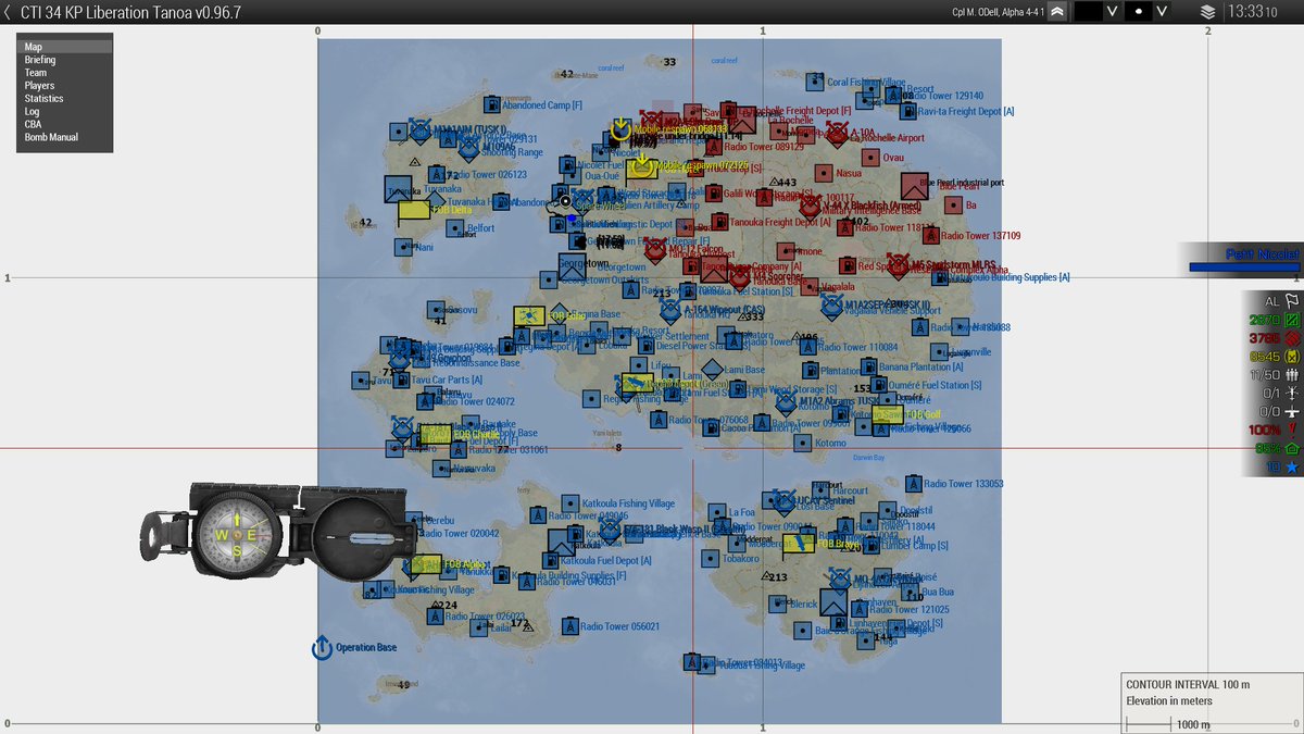 So I haven't posted about me and my friends adventures on Tanoa. Well here is the latest update, just 2 homies with very minimal AI units to help, and a lot of time spent larping as a JTAC calling in bombs from above. We just steam rolling the ISIS threat.