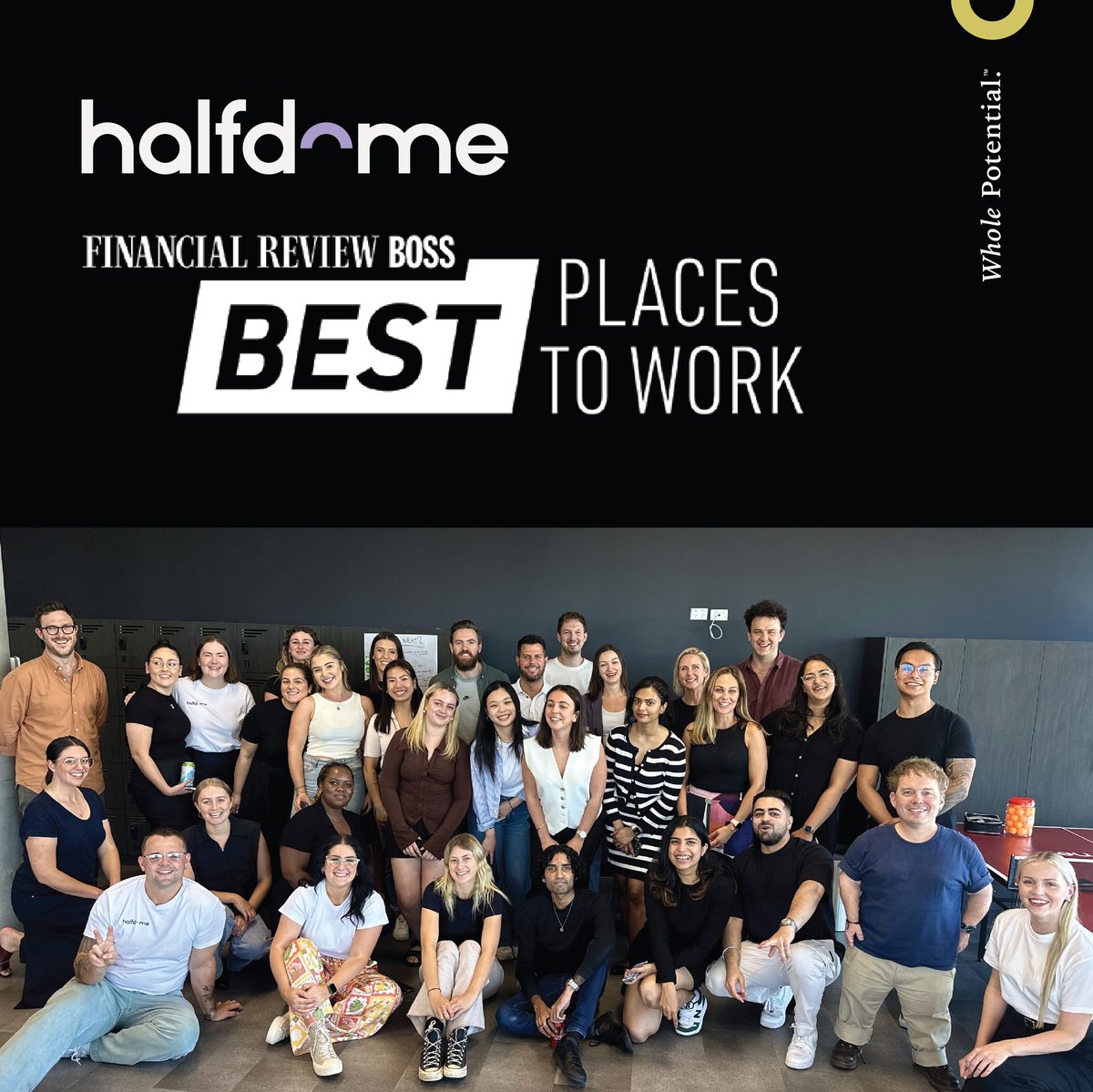We're blown away to see Half Dome named one of the AFR BOSS Best Places to Work for the fourth year in a row! 🎉 

Read the complete list of businesses also recognised in Media and Marketing below.  

#HalfDome <a href="/FinancialReview/">Financial Review</a> 
 afr.com/companies/medi…