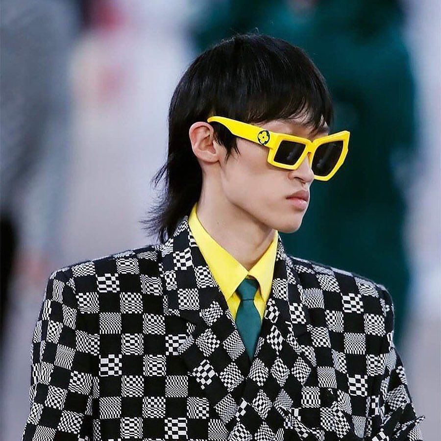 The “ Is This Bytch Okay¿” LV Distorted Sunglasses by Virgil Abloh