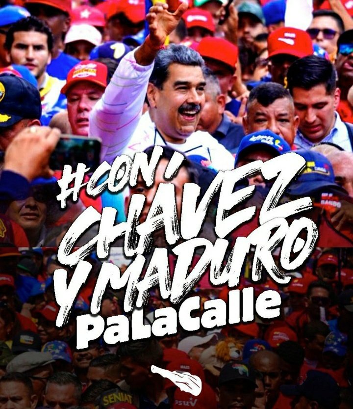 #ConChávezYMaduroPaLaCalle Nicolás Maduro Presidente Con Fé y eperanza Que Viva Chávez Carajo..! @PartidoPSUV @dcabellor