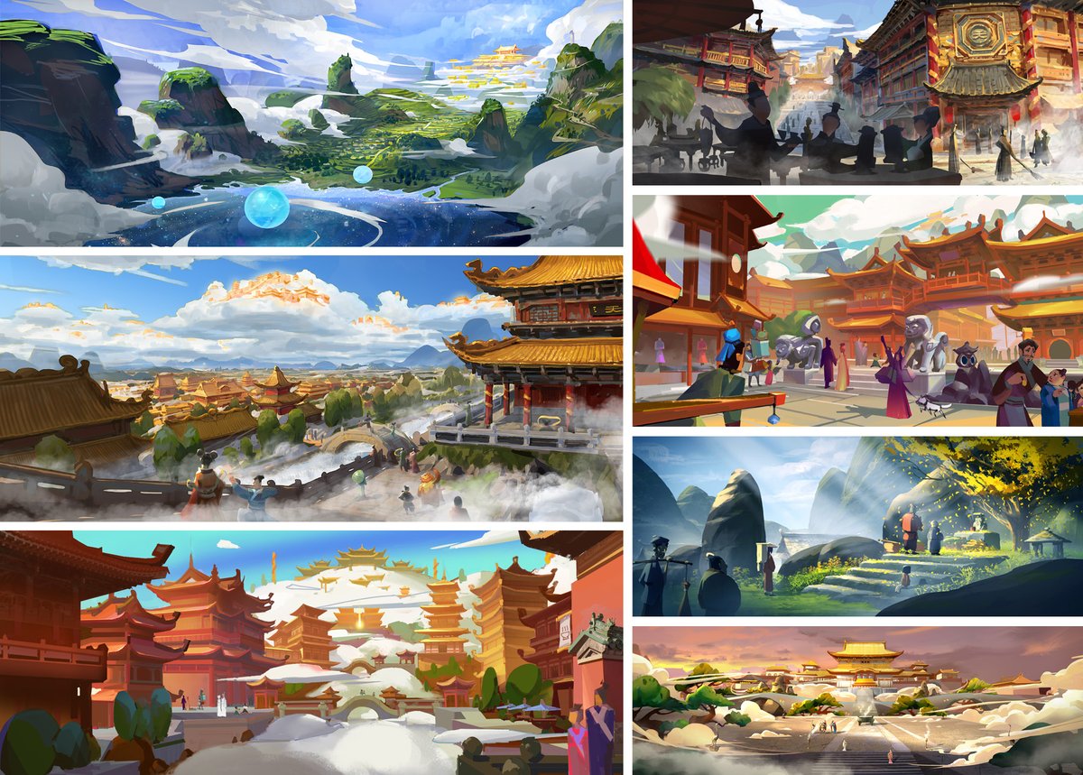 Additional images from the animation project I art directed over 7 years ago. Forgot twitter X has a 4 image limit.