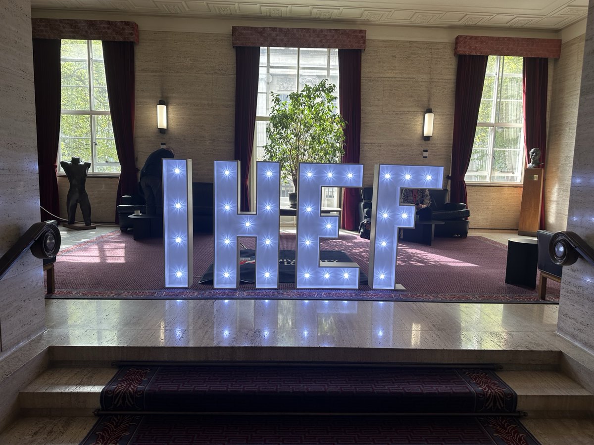 Day two of #IHEF2024! We are proud to be hosting the International Higher Education Conference in partnership with @UUKIntl at Senate House. There's over 300 guests and expert speakers sharing insights and taking part in 2 days of debate and discussion: universitiesuk.ac.uk/latest/events/…