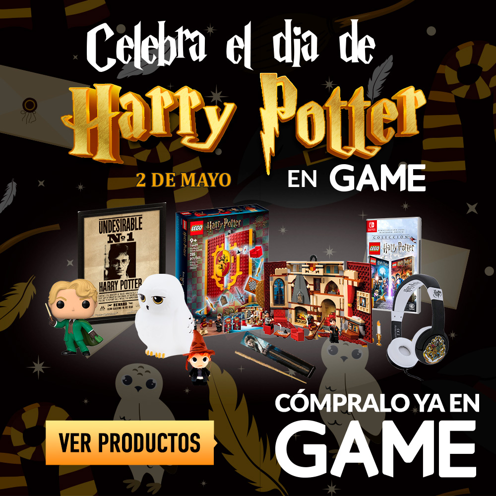 ✨ ¡Celebra el DÍA DE HARRY POTTER en GAME! ✨

Un montón de accesorios y merchandising a los que vas a querer decir 'Accio', ¡coge tu varita y encuentra todo lo que buscas en GAME!

ow.ly/KKNP50RsjGx