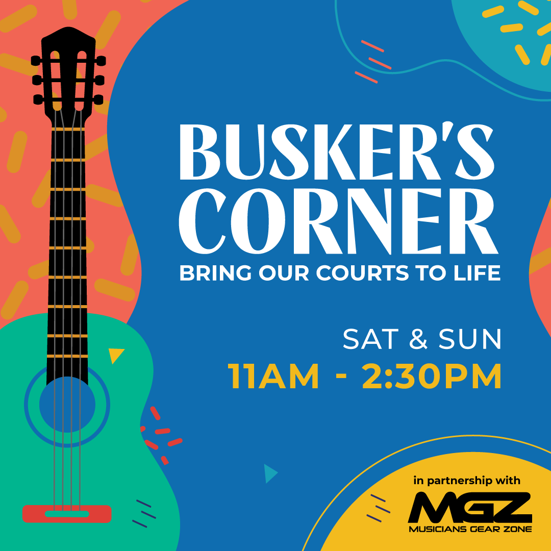 WHAT'S ON | Enjoy the sounds coming from our Busker's Corner between 11am - 2:30pm on Saturdays & Sundays. 🎵🎻🎸🎷 Apply to become a performer 👉 bit.ly/442u3wC

In partnership with Musicians Gear Zone.
#CanalWalk #HaveItAll