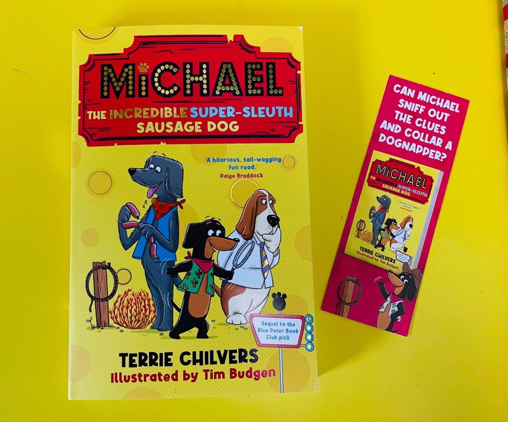 Michael the Incredible Super-Sleuth Sausage Dog (7+) by @cowfishdreams Illustrated by @timbudgen is out now! 'A blast of barking mad humour and doggy detective adventure' @JoanneOwen Expert Reviewer Find out more: l8r.it/e49T @FireflyPress