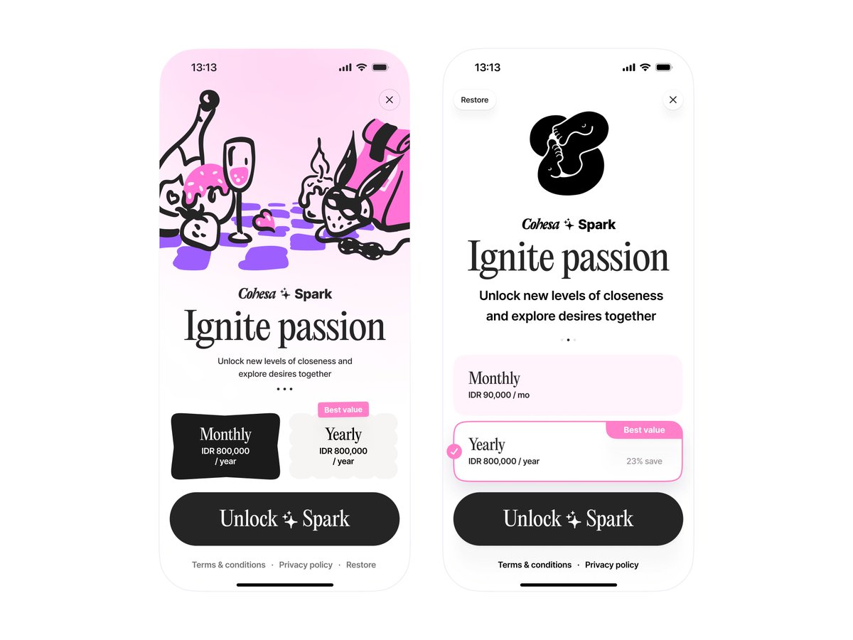 Some paywall concept for Cohesa 💖

w/ <a href="/Arisha_Sav/">Ary Ptuška Sava</a> &amp; <a href="/ElviraBurchik/">Elvira</a>