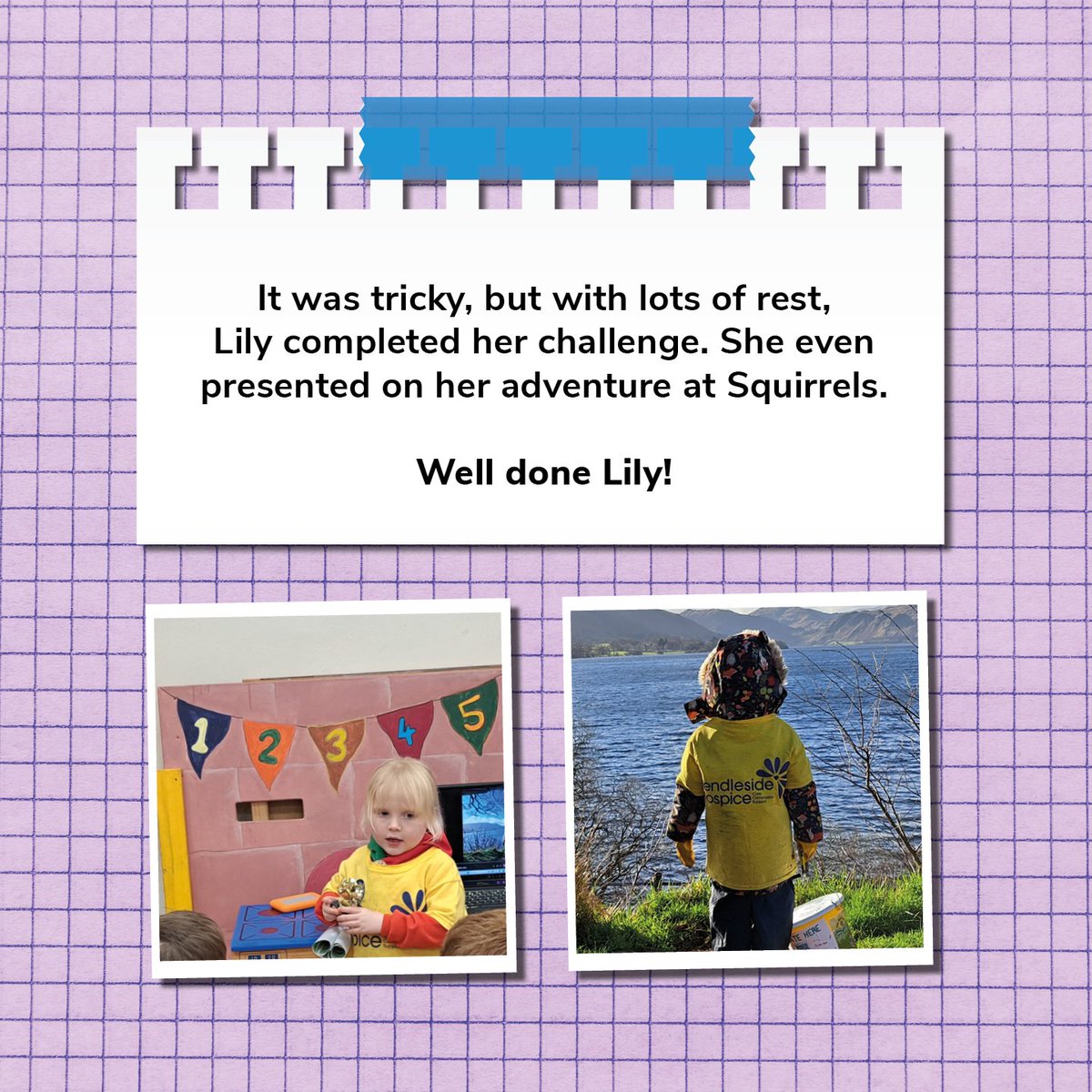 We're super proud of 4-year-old Squirrel, Lily. She walked an impressive 20 miles with her family over 4 days to raise money for her local hospice. Since it's #NationalWalkingMonth, why not try one of our walking-themed activities before the end of May? bit.ly/445s76D