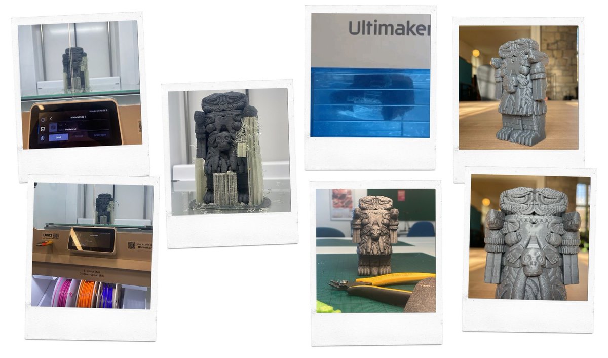 🐾 Discover the world of 3D printing with #CATSWeek 2024 Part 2! From learning the basics to creating mini archaeological replicas, our team delved into the wonders of additive manufacturing. Read all about our adventures at YorCreate!  🔗 archaeologydataservice.ac.uk/blog/cats-go-3… #3DPrinting 🖨️
