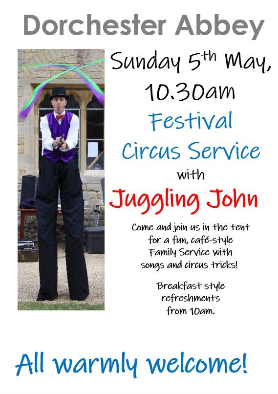 We are looking forward to welcoming everyone to our special Festival Circus this Sunday.