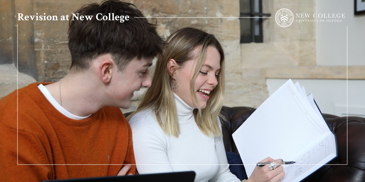 It's exam season! All over New College, our students are sharpening their pencils ready for exams this term. In College, we have the perfect spots to revise including: 📚 @NewCollegeLib ☕ The café/bar 📝 The brand-new study space at the Gradel Quadrangles
