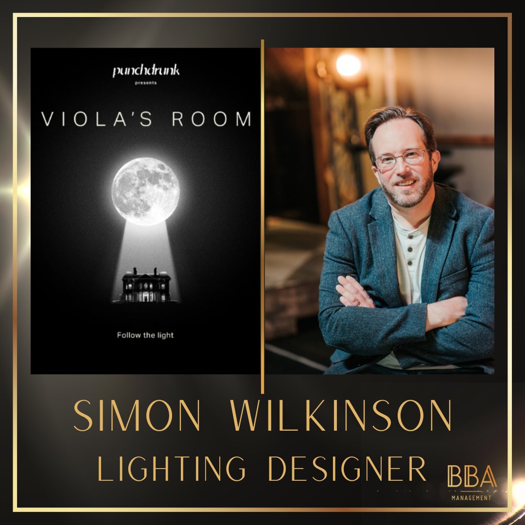 Our amazing SIMON WILKINSON (@simonxwilkinson) has just been announced as Lighting Designer on @PunchdrunkInt new show ‘Viola’s Room’ 🪄 Written by Booker Prize-shortlisted Daisy Johnson and narrated by Helena Bonham Carter this is definitely not one to be missed 💖…