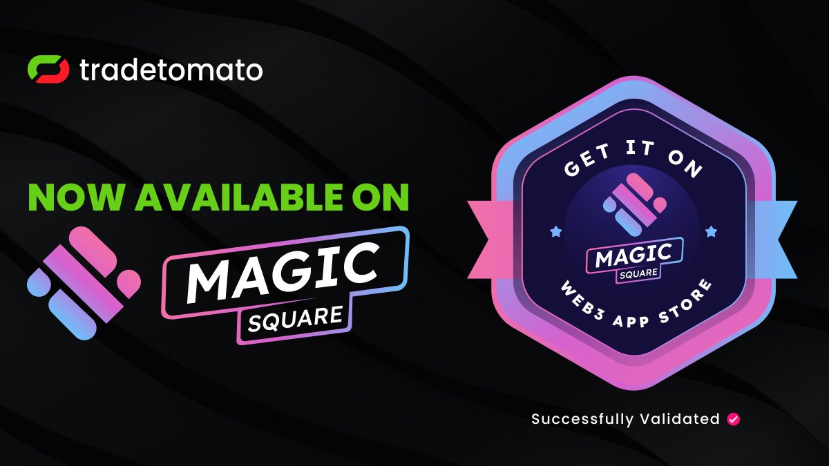 🔥 Exciting news! We've been officially validated on @MagicSquareio 🪄 Thanks to a phenomenal 7900+ votes with 90% approval, we made it! Major props to our incredible community for making this happen. 🙌 🚀 Let’s keep this energy going! Find us on Web3's Premier App Store…
