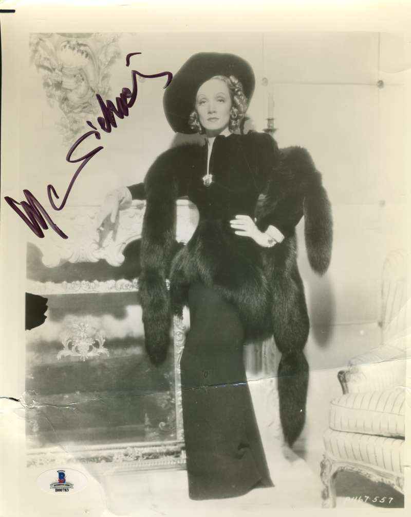 Marlene Dietrich Bas Beckett Authentication Coa Signed 8x10 Photo Autograph: Vendor: khw
 Type: 
 Price: 211.99   
 
 Marlene Dietrich Bas Beckett Authentication Coa Signed… 📌 shrsl.com/4fuj5 📌 #LimitedEdition #TradingCards #CollectorLife #Collectibles #MintCondition