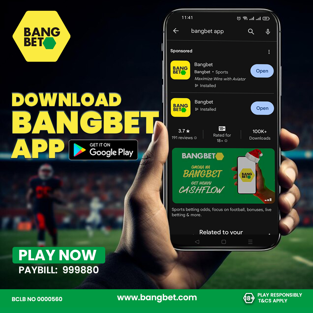 Download Bangbet App! Get it now on Google Playstore🎰 For convenience and fast experience Play Now! rb.gy/tk5j69 More than Win🌟 #bangbet #morethanwin #Download