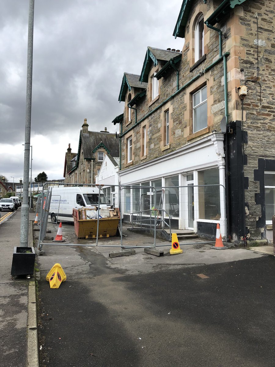 Killin and Ardeonaig Trust are a big presence in Killin - the Old Mill hosts a makers shop and heritage exhibition, they run a reuse shop, host the Post Office and are renovating the old Co-Op to be a business and learning hub, and new reuse and repair space #developmenttrusts