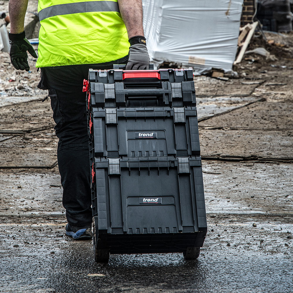 Stay organised and efficient as you move tools around the worksite with our Trend range of Pro Transit Storage solutions. This multi-functional storage system guarantees on-site safety for your work equipment. Find out more: trend-uk.com/pro-transit-st… #protransitstorage #work