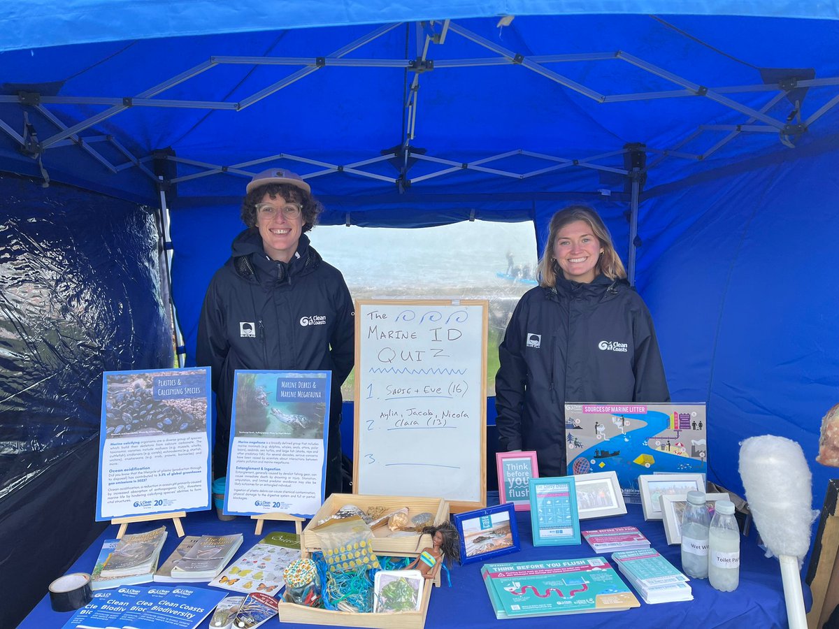 Last Saturday, Clean Coasts were at the #BaldoyleBayBioshereFestival2024 talking all things biodiversity, marine environments and sewage related litter <a href="/BaldoyleF/">Baldoyle Forum Clg</a> #ThinkB4UFlush <a href="/IrishWater/">Uisce Éireann - Irish Water</a>
