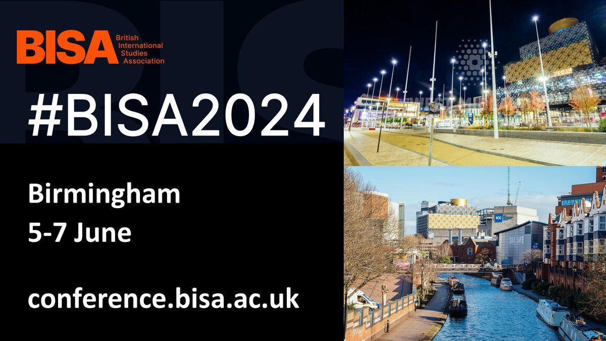 Will you be at #BISA2024? We will too! Check out the program and be sure to attend some of @RISjnl's FIVE panels, including a meet the editors panel 👇 buff.ly/47SeB6D