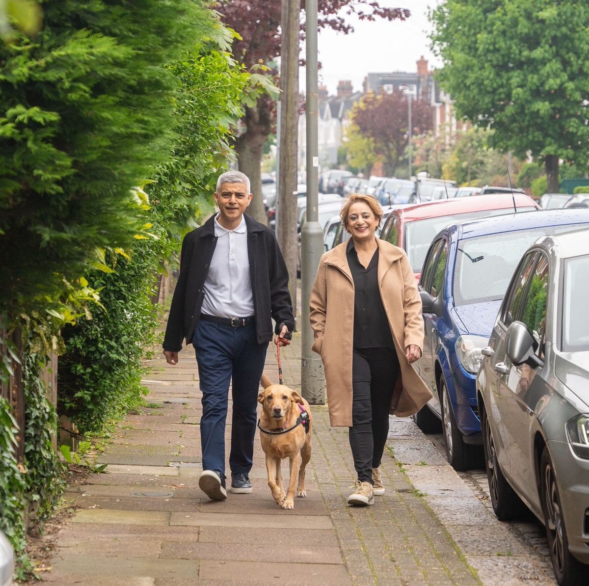 London: today's election is a close two-horse race between me and the Tory candidate - and every vote matters. A vote for Labour is a vote for London. Polls are open and you have until 10pm. #VoteLabour #dogsatpollingstations