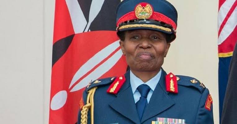 The newly appointed Kenya Airforce Commander, Maj-Gen Fatuma Gaiti Ahmed is the 1st woman in the military in Kenya 🇰🇪 to achieve the rank of Major General.
