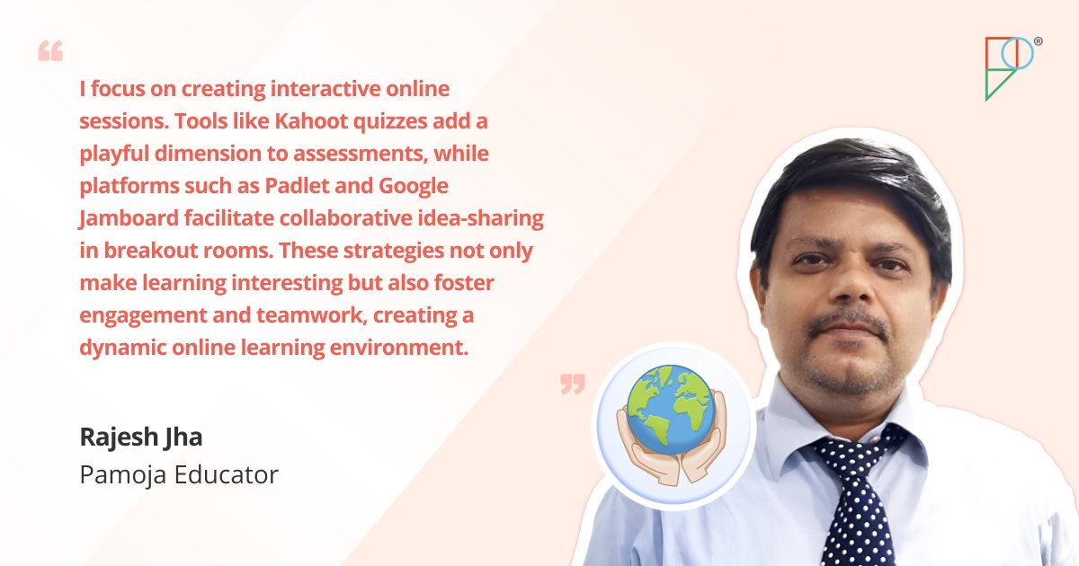 🌐 Explore more than subject knowledge with Pamoja! Our #DigitalSociety HL educator Rajesh Jha shares how our courses naturally develop skills like collaboration and leadership. 👉 bit.ly/3UA8kZP
Register now for courses starting in September. 👉 bit.ly/3JG5X1f