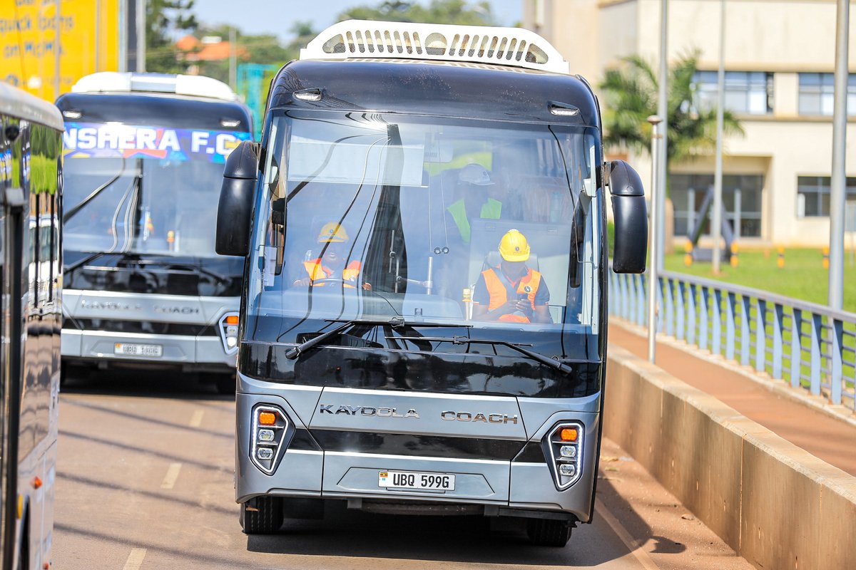 HAPPENING NOW: Looking for modern infrastructure and transportation solutions in Uganda, @KiiraMotors has got you by Choosing #KayoolaCoach. Entebbe, Kireka, Mbarara, NIRA, Anita Among, Osmosis, Kuteesa, UPDF place orders now via Email:sales@kiiramotors.com, Call +256393517888