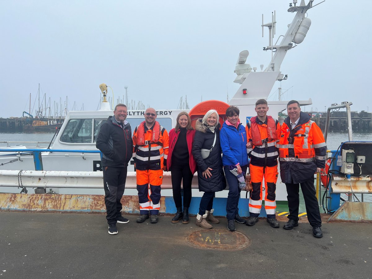 It was a pleasure to welcome the winners of the Lord’s Taverners prize on board our Blyth Pilot boat yesterday morning, for a tour along the Blyth Estuary, showcasing our busy terminals and the Blyth Offshore Wind Farm! ⚓🚤