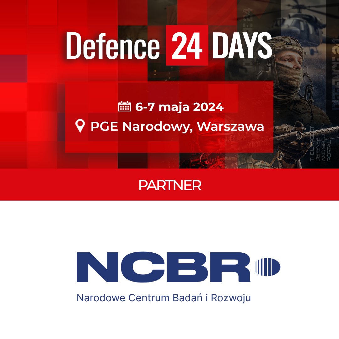 🚀 Rozpoczynamy @Defence24Days!

👉 Jesteśmy dumni z partnerstwa w kluczowym wydarzeniu dla branży obronności.

🔷 Przez najbliższe dni będziemy uczestniczyć w inspirujących dyskusjach, które kształtują przyszłość bezpieczeństwa naszego kraju.

#Nauka #Obronność @Defence24pl