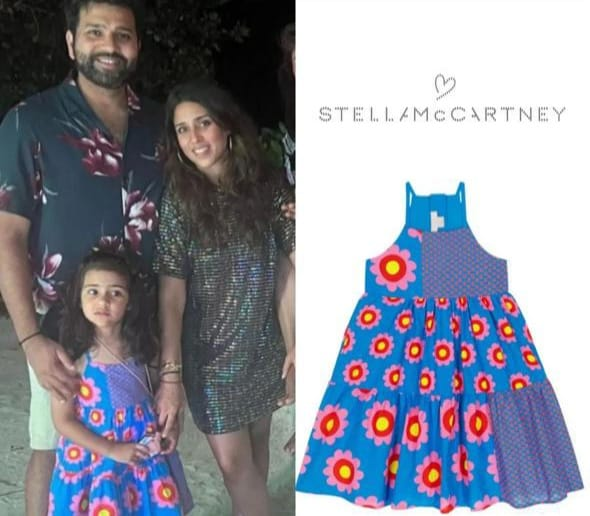 Samaira Wearing :

Floral Print Patchwork Dress from @StellaMcCartney 
#SamairaSharma