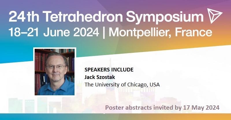 From RNA Copying Chemistry to RNA Replication: Jack Szostak @UChiChemistry to give invited lecture at #TETSymp. Poster abstracts invited by 17 May. View the programme and register at spkl.io/601542ei1