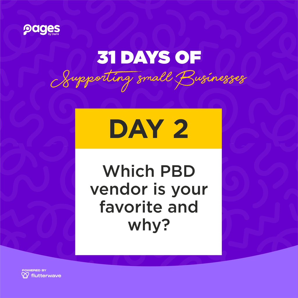 It’s Dayyyyy 2 of supporting small businessesssss!!! Which PBD Vendor is your favourite and why??? 🤭🤭🤭