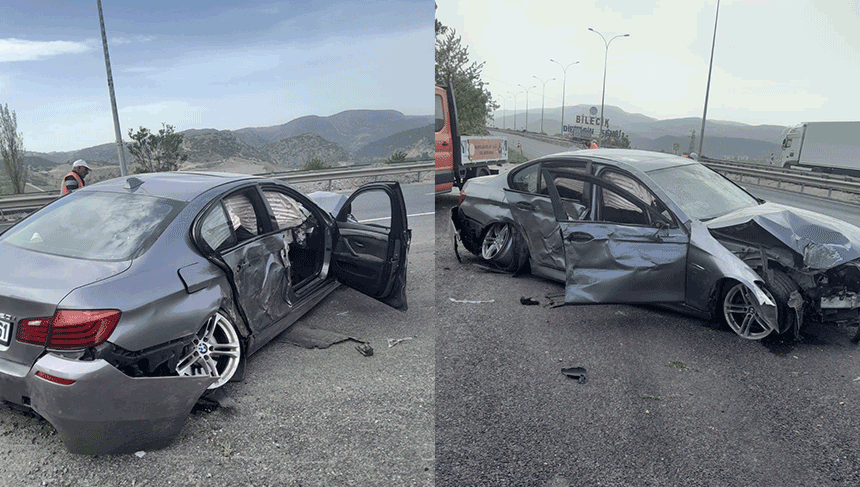 Eskişehir-Bilecik yolunda kontrolden çıkan araç kaza yaptı: 4 yaralı eskisehirekspres.net/eskisehir-bile…