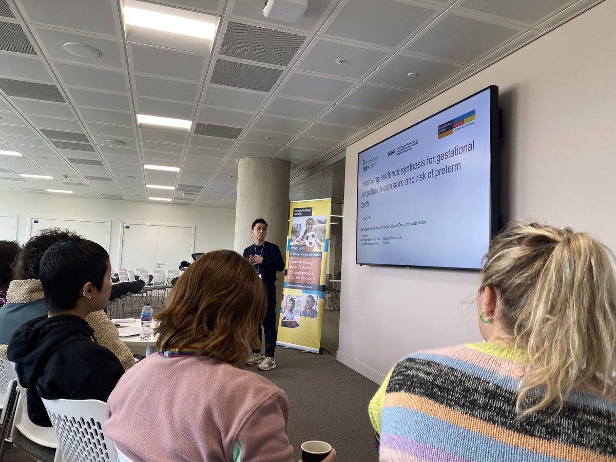 Shawn Lee (@sleeyc) on Twitter photo Delighted to have presented at the <a href="/mohn_centre/">Mohn Centre for Children's Health and Wellbeing</a> Mingle session about improving evidence synthesis for studies of gestation air pollution exposure and preterm birth!🤩 Delighted to have presented at the <a href="/mohn_centre/">Mohn Centre for Children's Health and Wellbeing</a> Mingle session about improving evidence synthesis for studies of gestation air pollution exposure and preterm birth!🤩